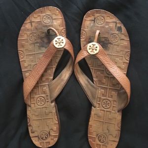 Tory Burch Thora Sandals in Tan