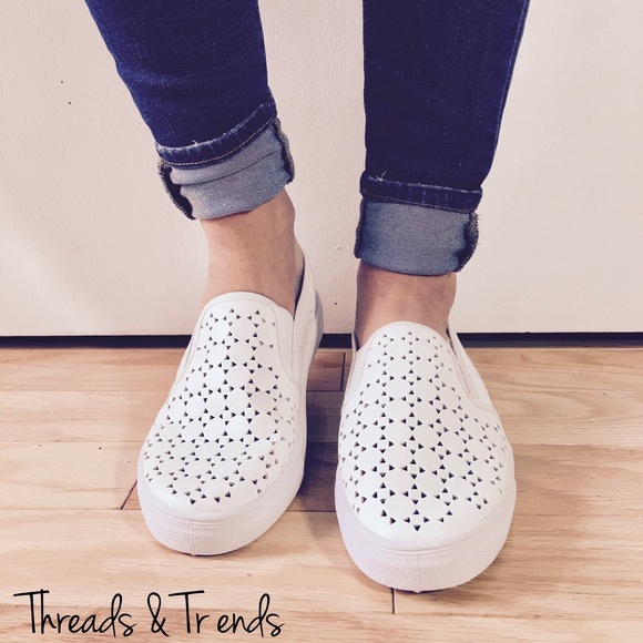 LAST PAIR! 🌸 Slip On Loafer Sneakers - Picture 3 of 7