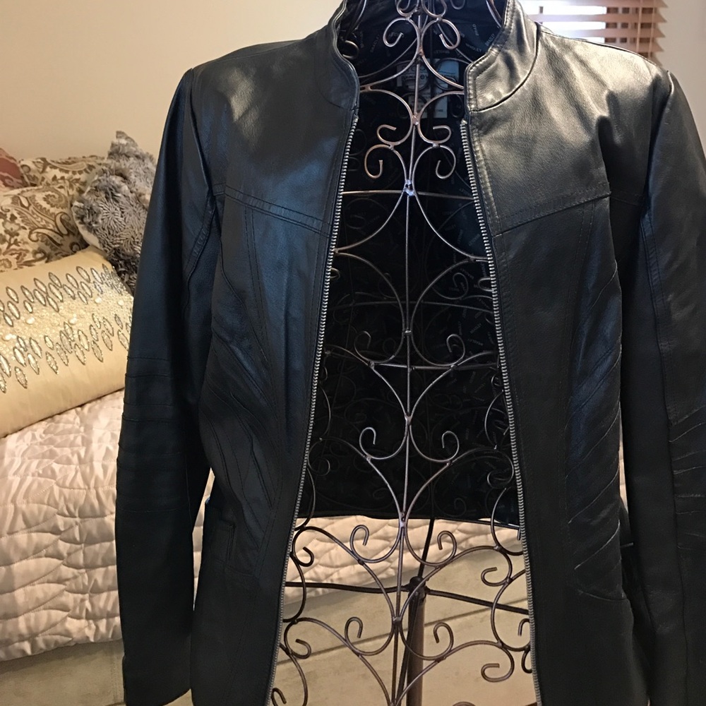 Bradley Bayou black Leather jacket