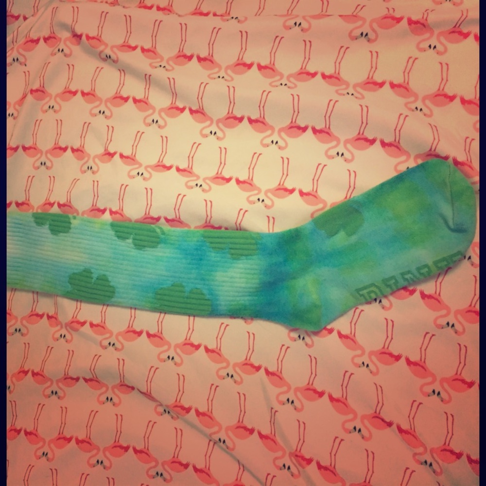 Tie dyed Saint Patties Day Victoria's Secret Pink