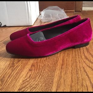 Velvet Purple Nasty Gal Flats