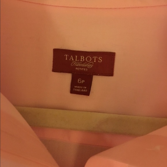 Pink Talbots button down - Picture 2 of 2
