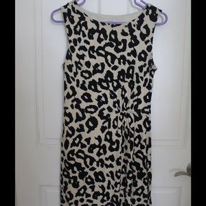 Animal Print LOFT Dress EUC