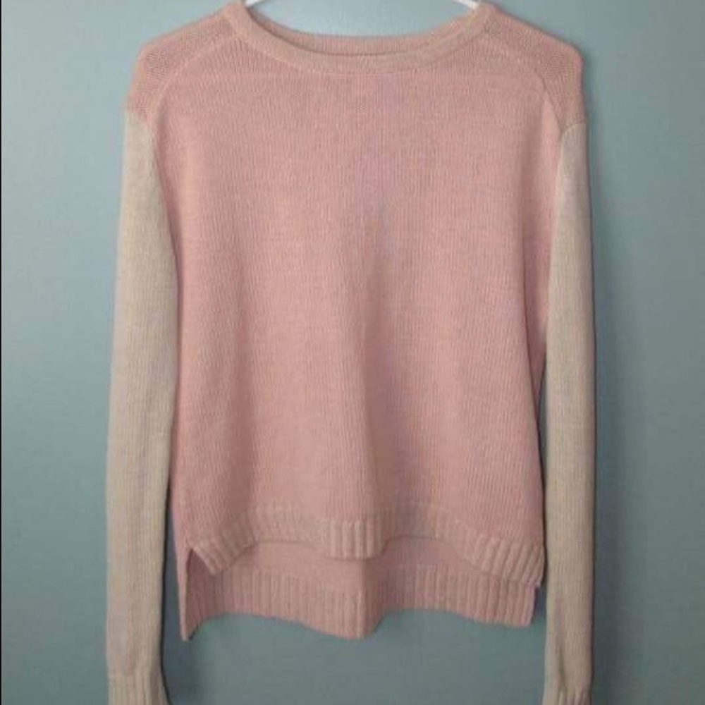 Forever 21 Blush & Cream Sweater