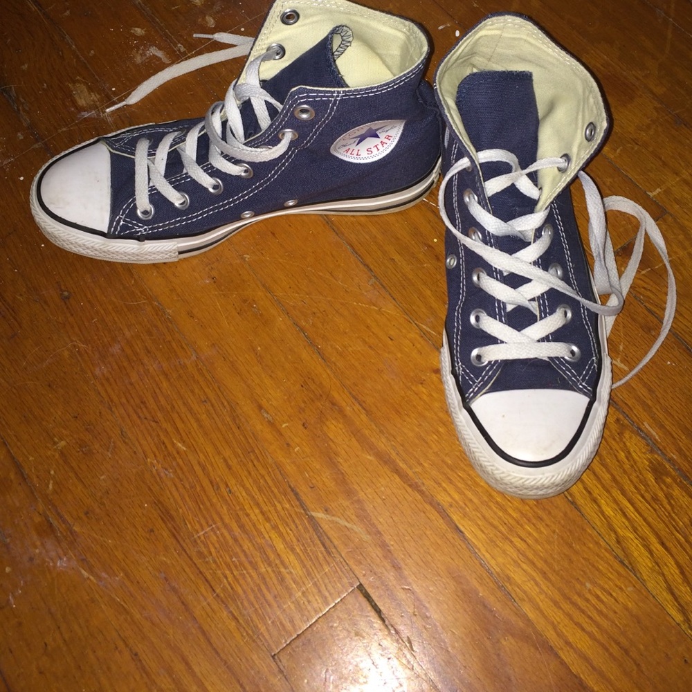 High-Top Navy Converse
