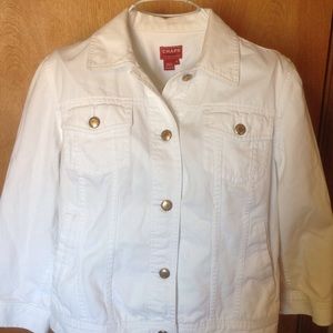 White Chaps Jean Jacket