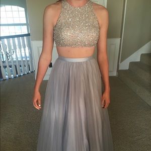 Terani 2-piece prom dress