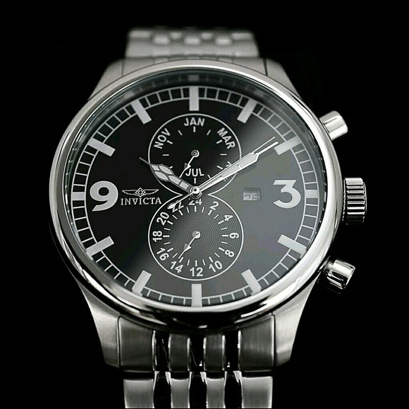 NWT $700 Invicta Men's Stainless Steel watch
