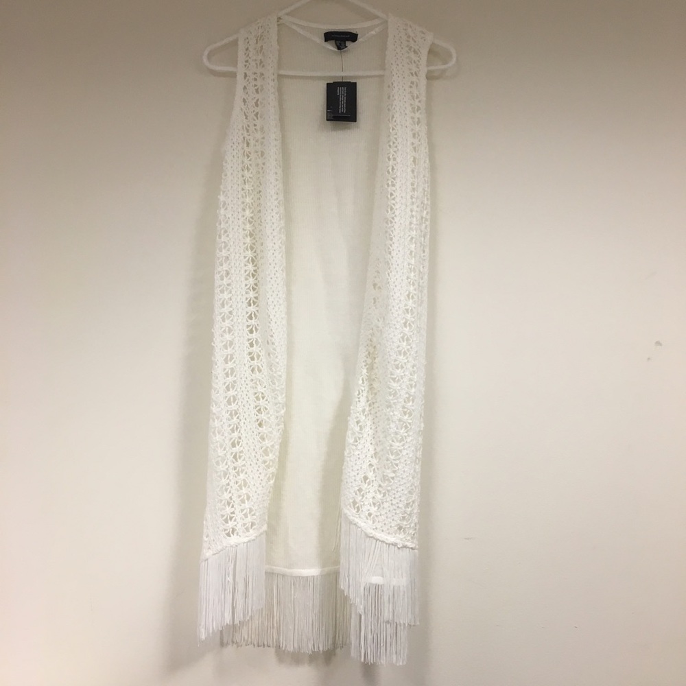 Crochet Kimono Vest