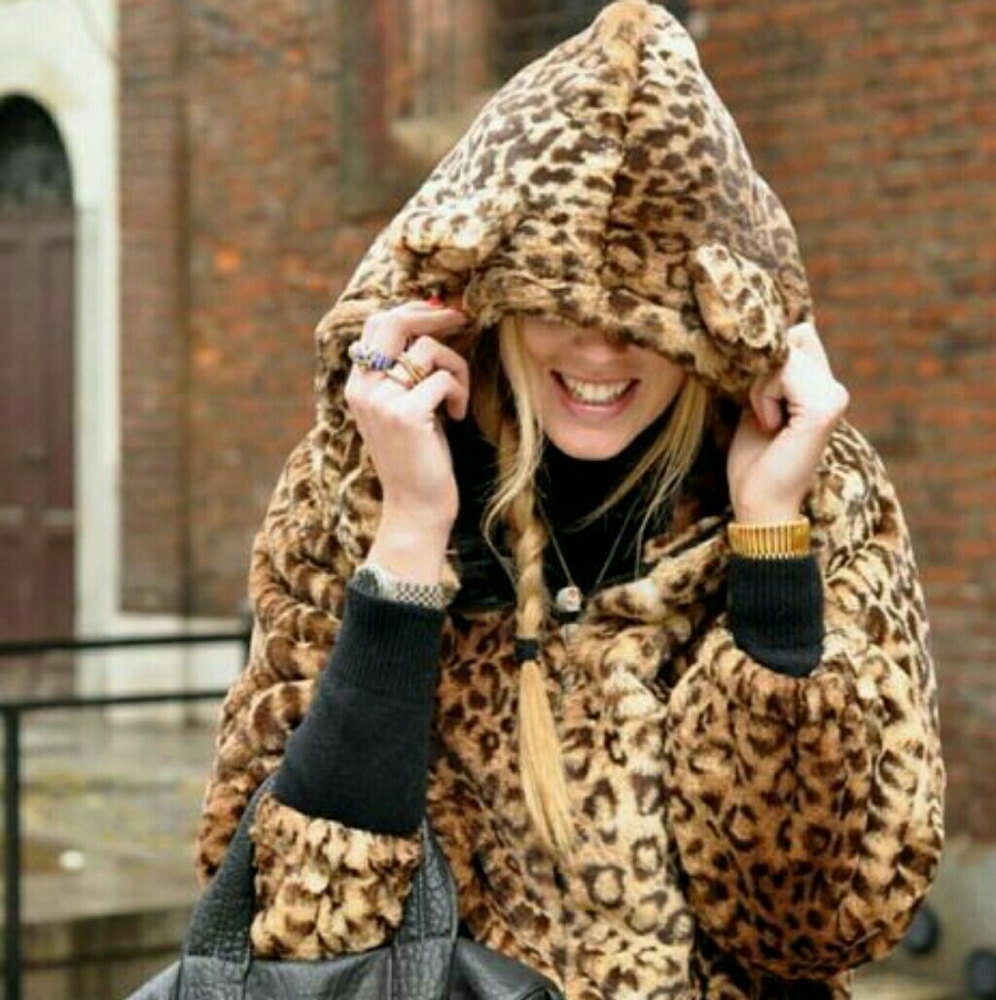 🌷Faux Fur Leopard Print Jacket🌷 Unavailable 😔