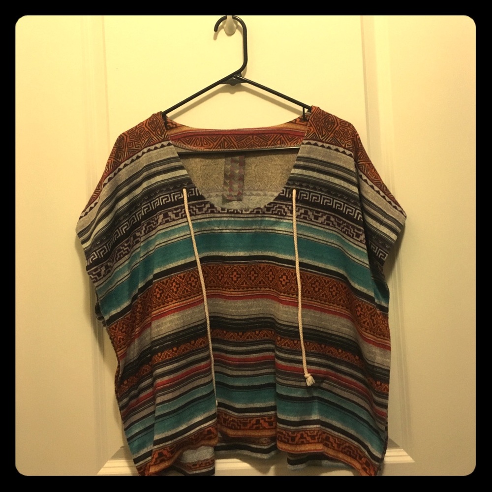 Native American Print Sweater