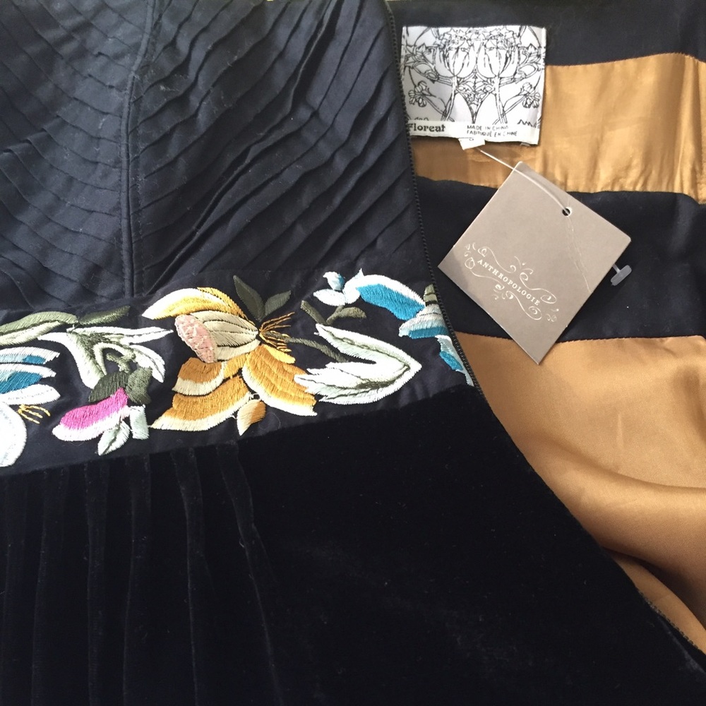 Anthropologie Floreat Evening Enchantment Dress. - Picture 2 of 4