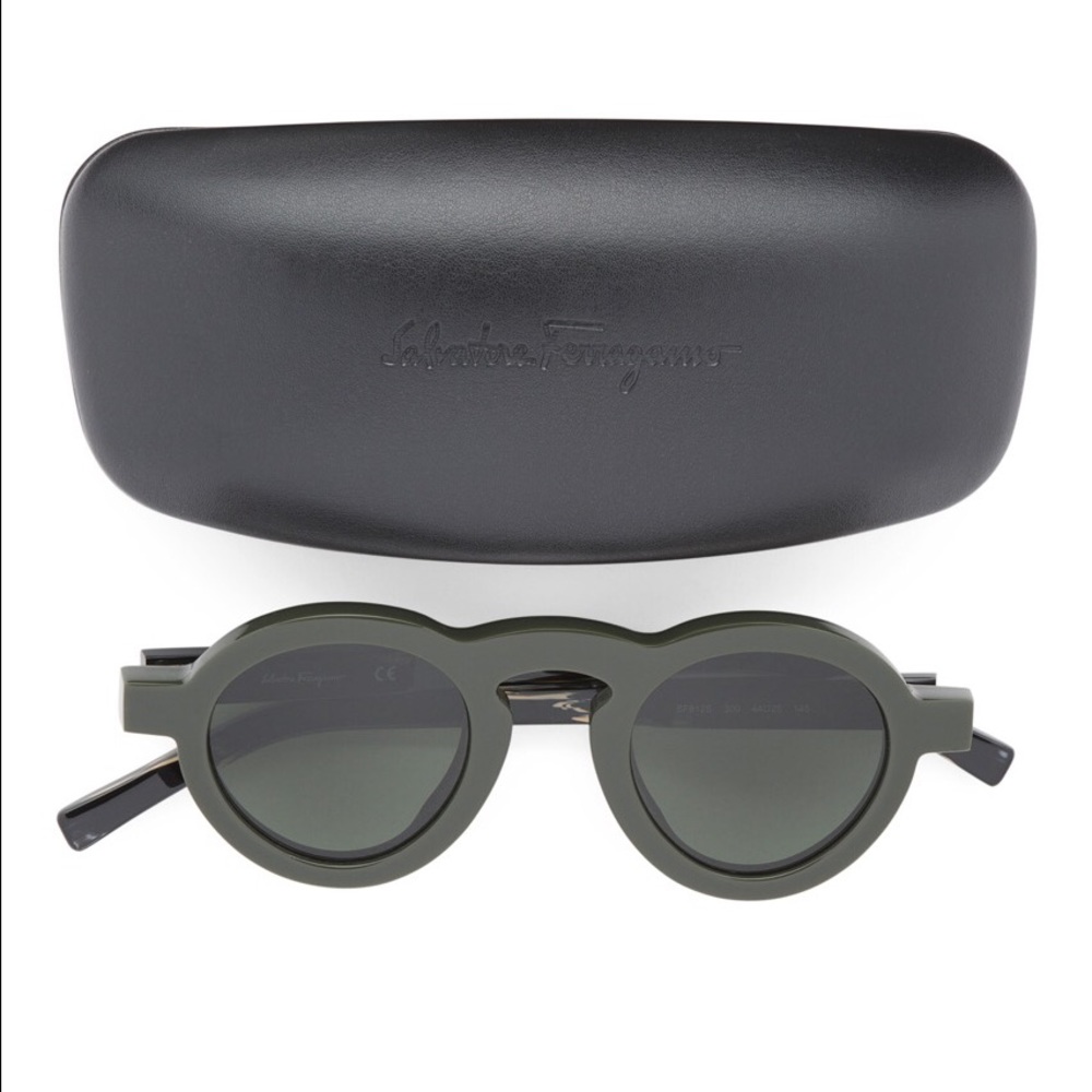 Salvatore Ferragamo Retro round sunglasses - Picture 2 of 2