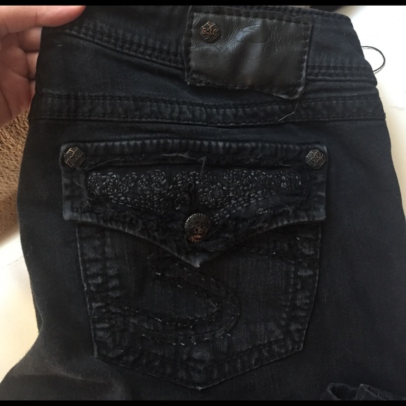 Silver jeans (black) - Picture 1 of 5