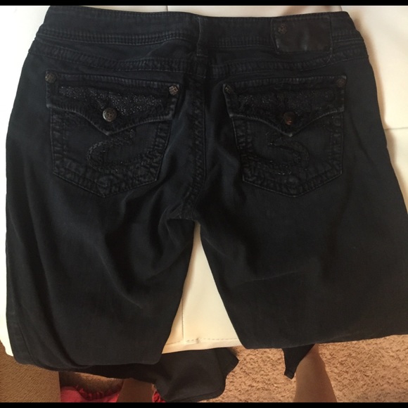 Silver jeans (black) - Picture 2 of 5