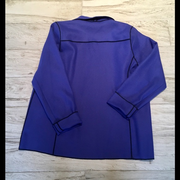 Fabulous Wool Jacket in Vibrant Purple, Pendleton! - Picture 3 of 3