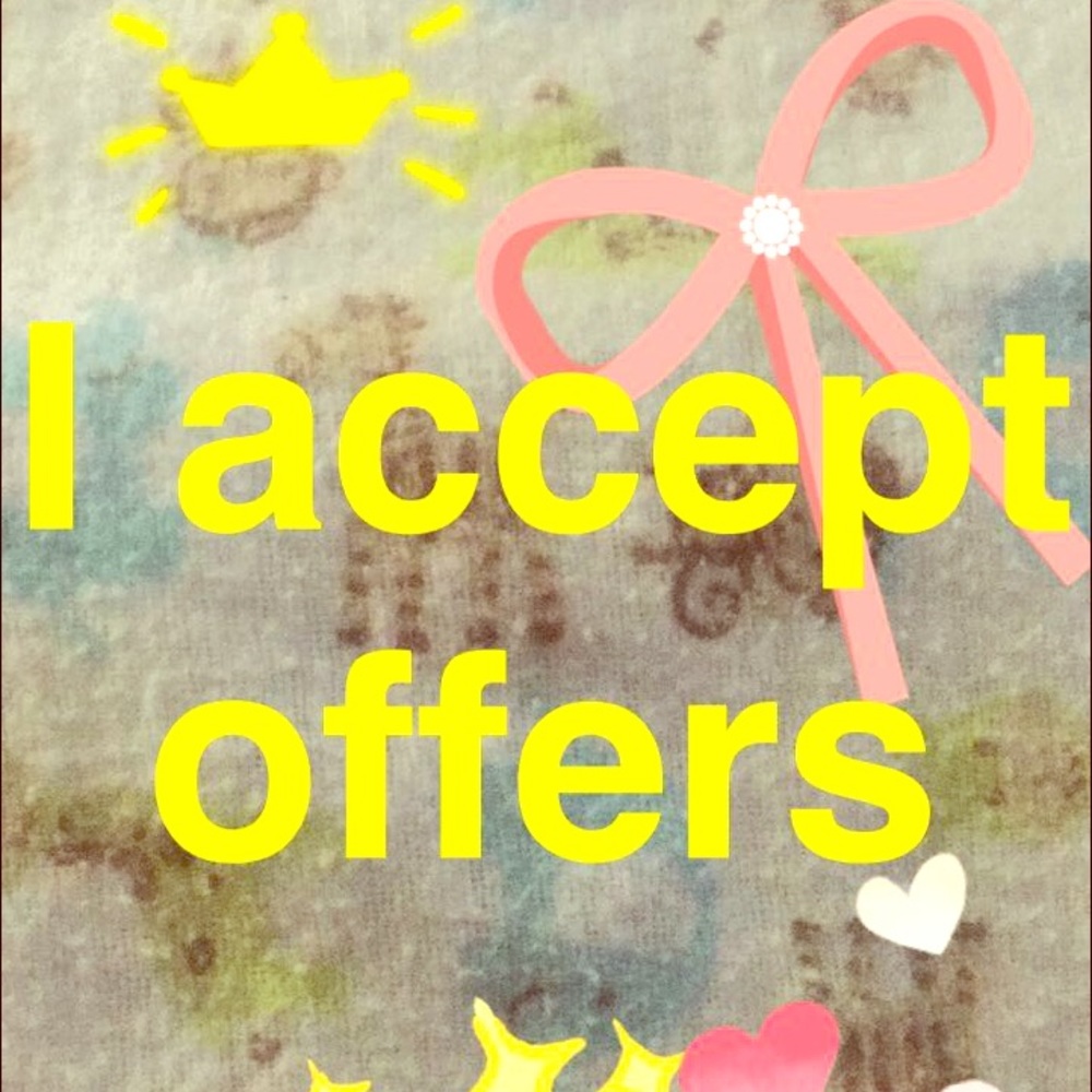 I accept single and bundled offers!