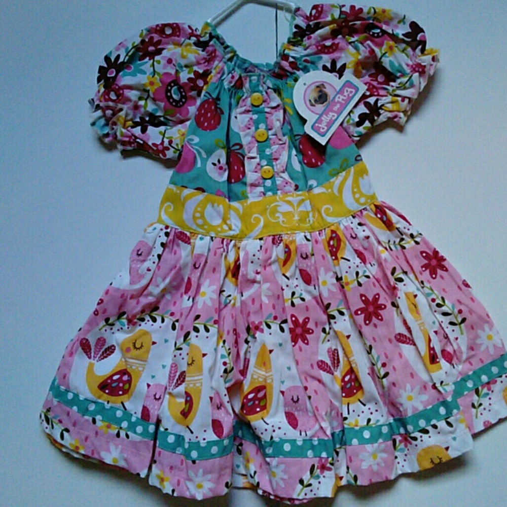 Girl's dress jelly the pug