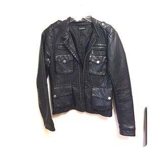 Bebe leather jacket