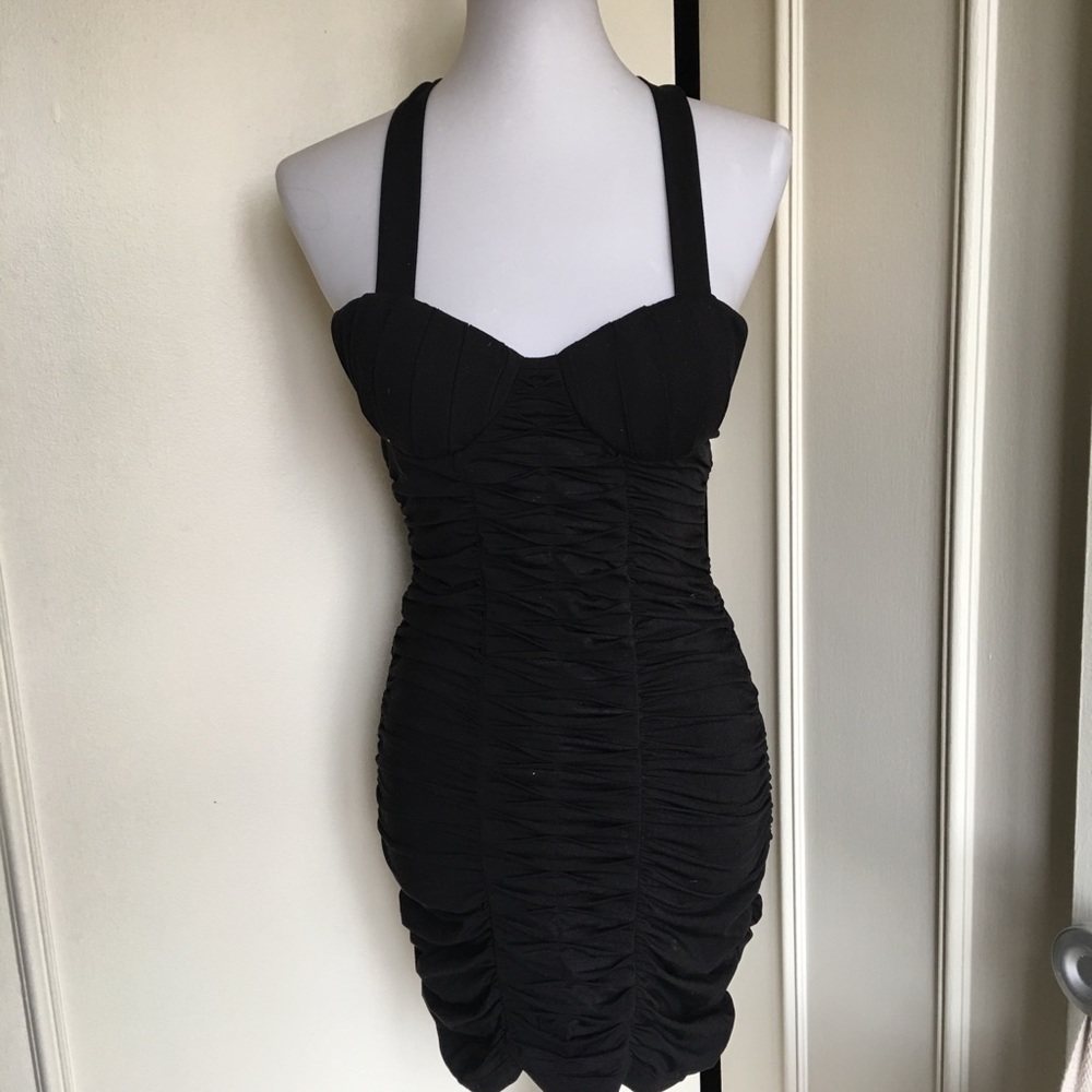 Strappy LBD Mini Dress