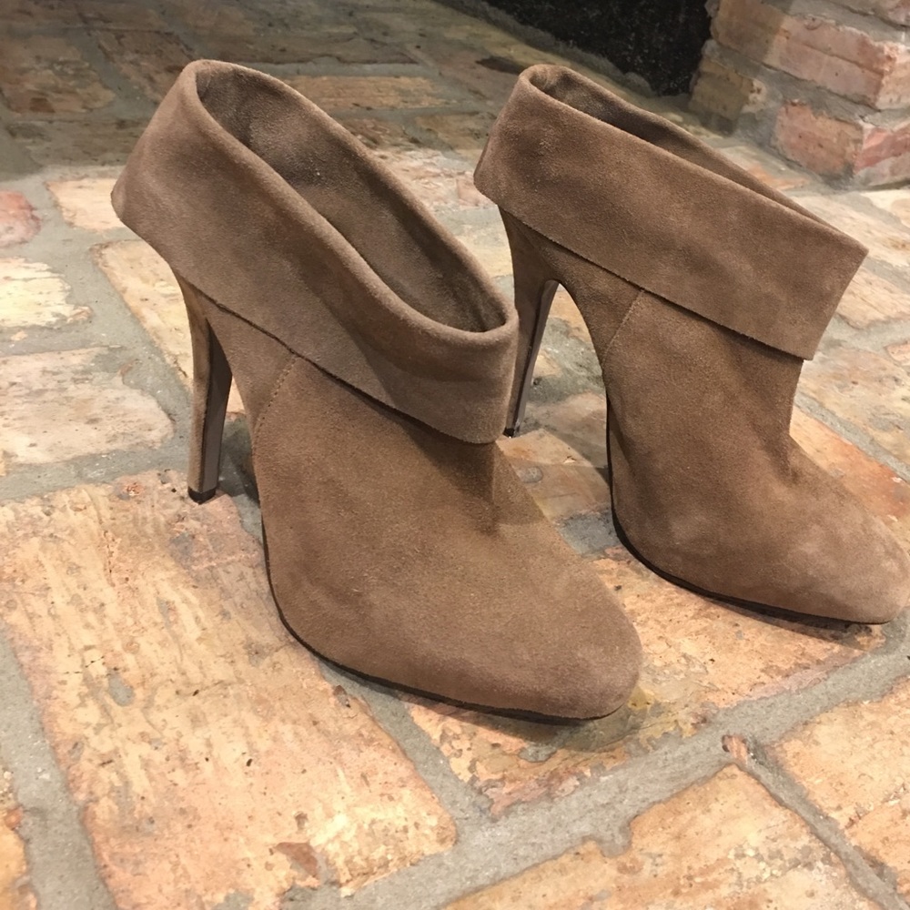 Suede Ankle Booties