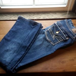 American Eagle 6R kick boot jeans