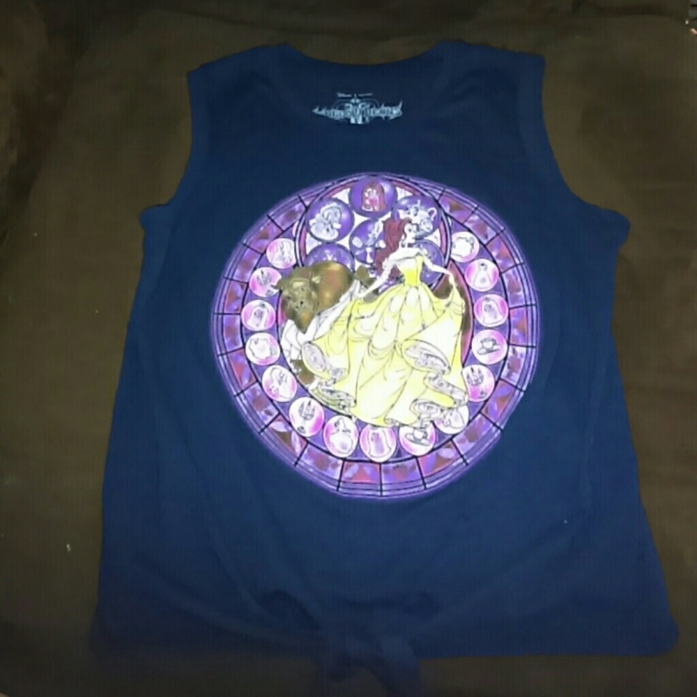 Disney princess belle kingdom hearts t-shirt
