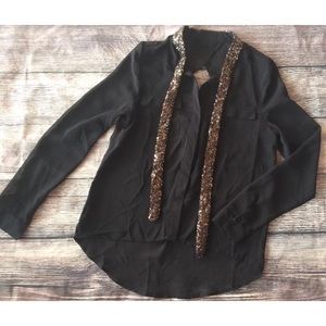 Moon Collection Open back Sheer High Low Tie Blank