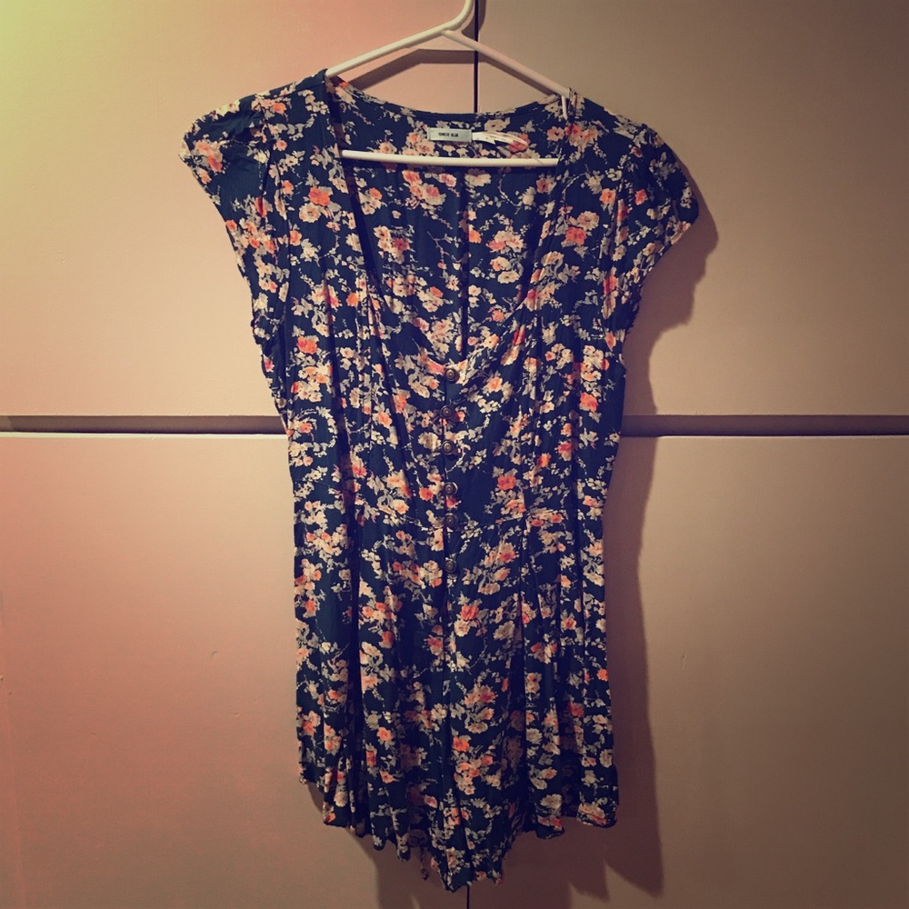 Floral Romper