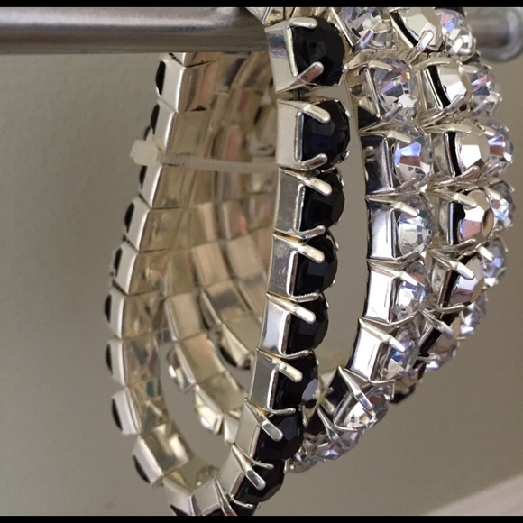 🖤 Fashion statement stone bracelet set - Picture 5 of 5