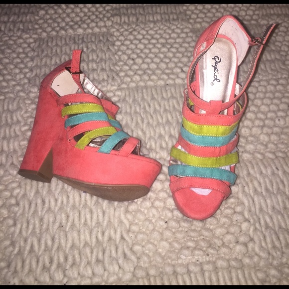 Qupid Shoes Qupid Platform Sandals Poshmark