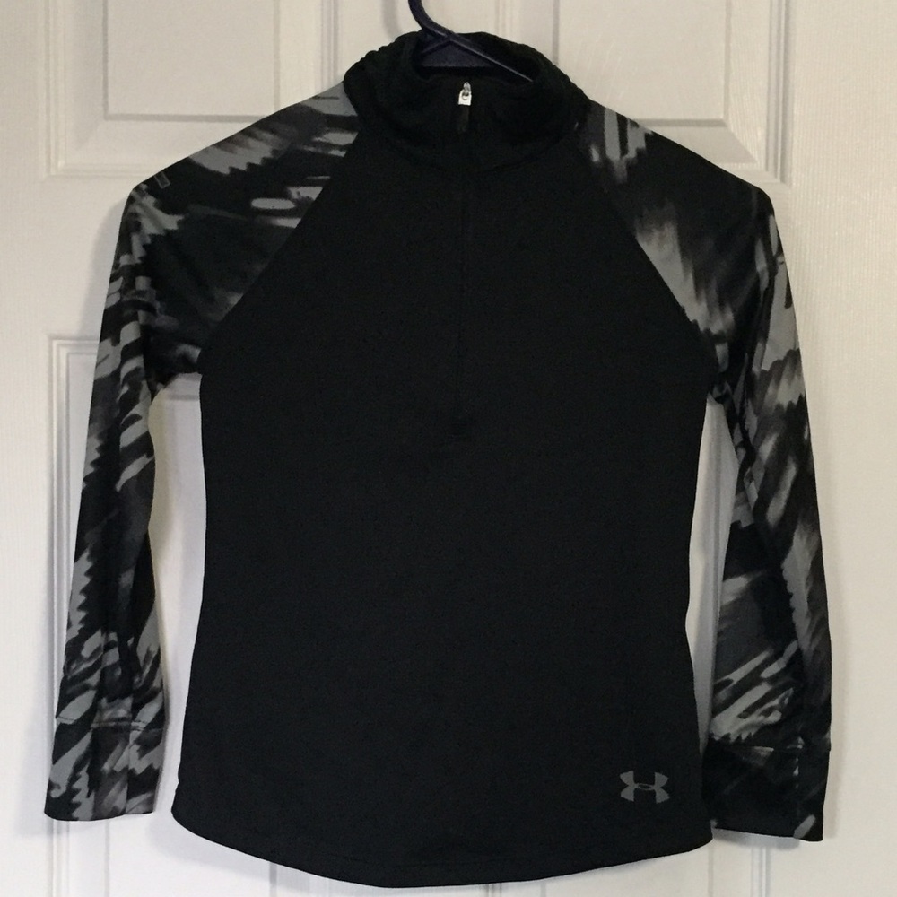 Under Armour Heatgear 1/4 Zip Shirt Sz Small