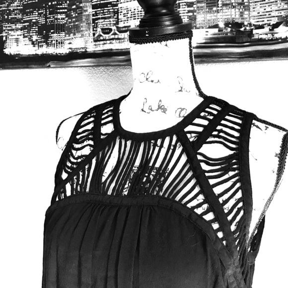 Bar III Tops - Black strapped tank