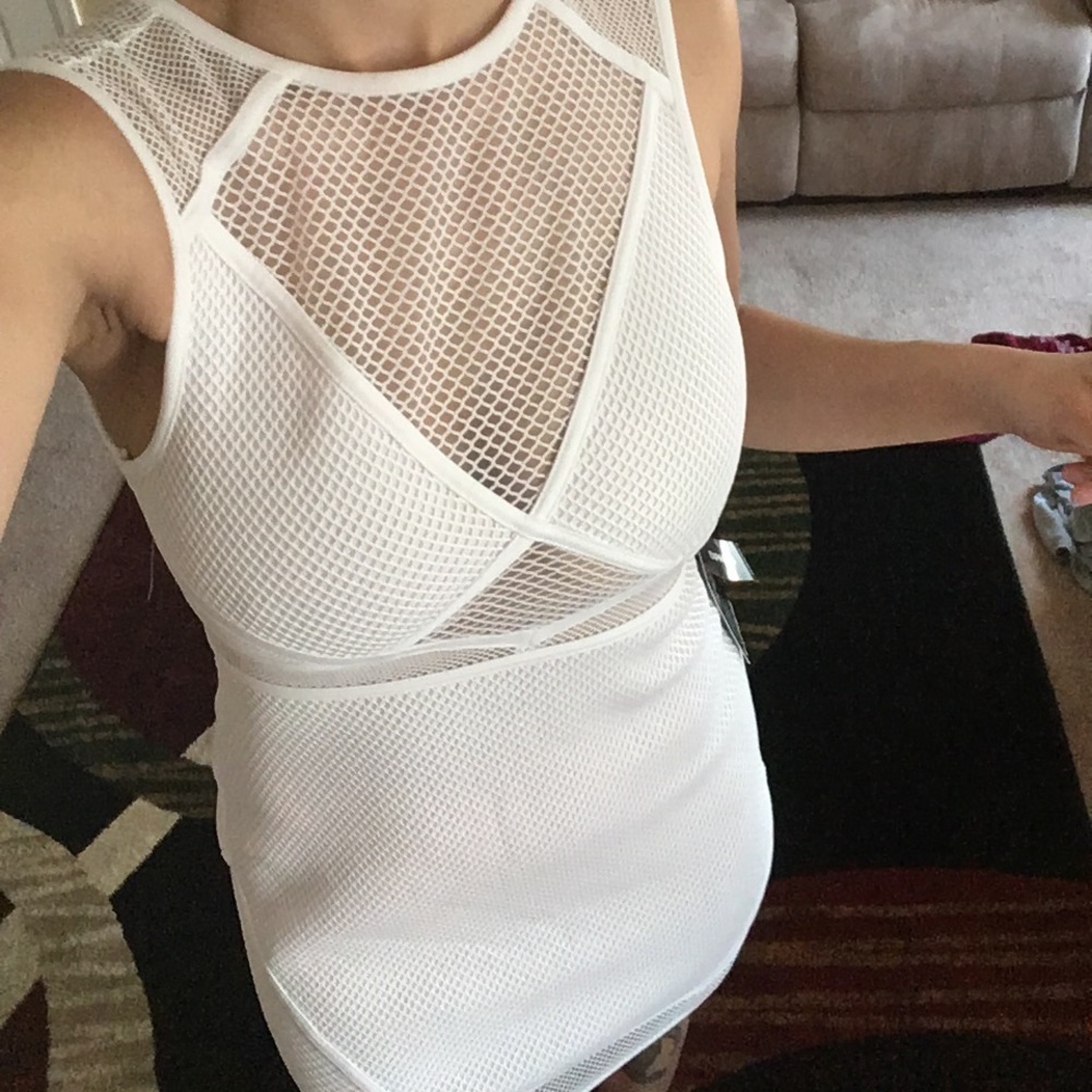 White cute dress