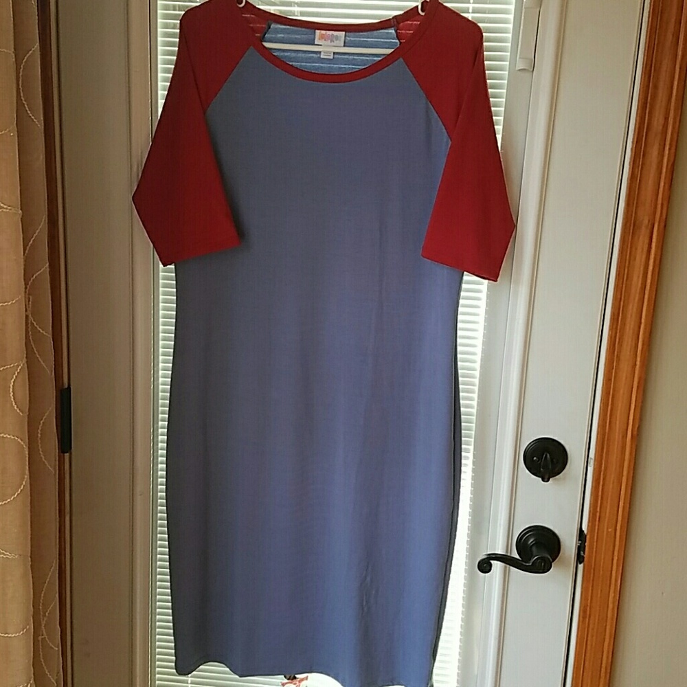 New light blue and red XL Julia