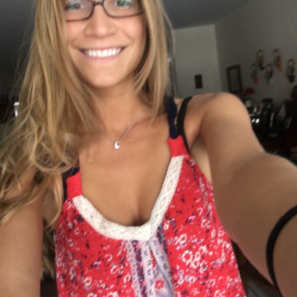 Floral printed tank top