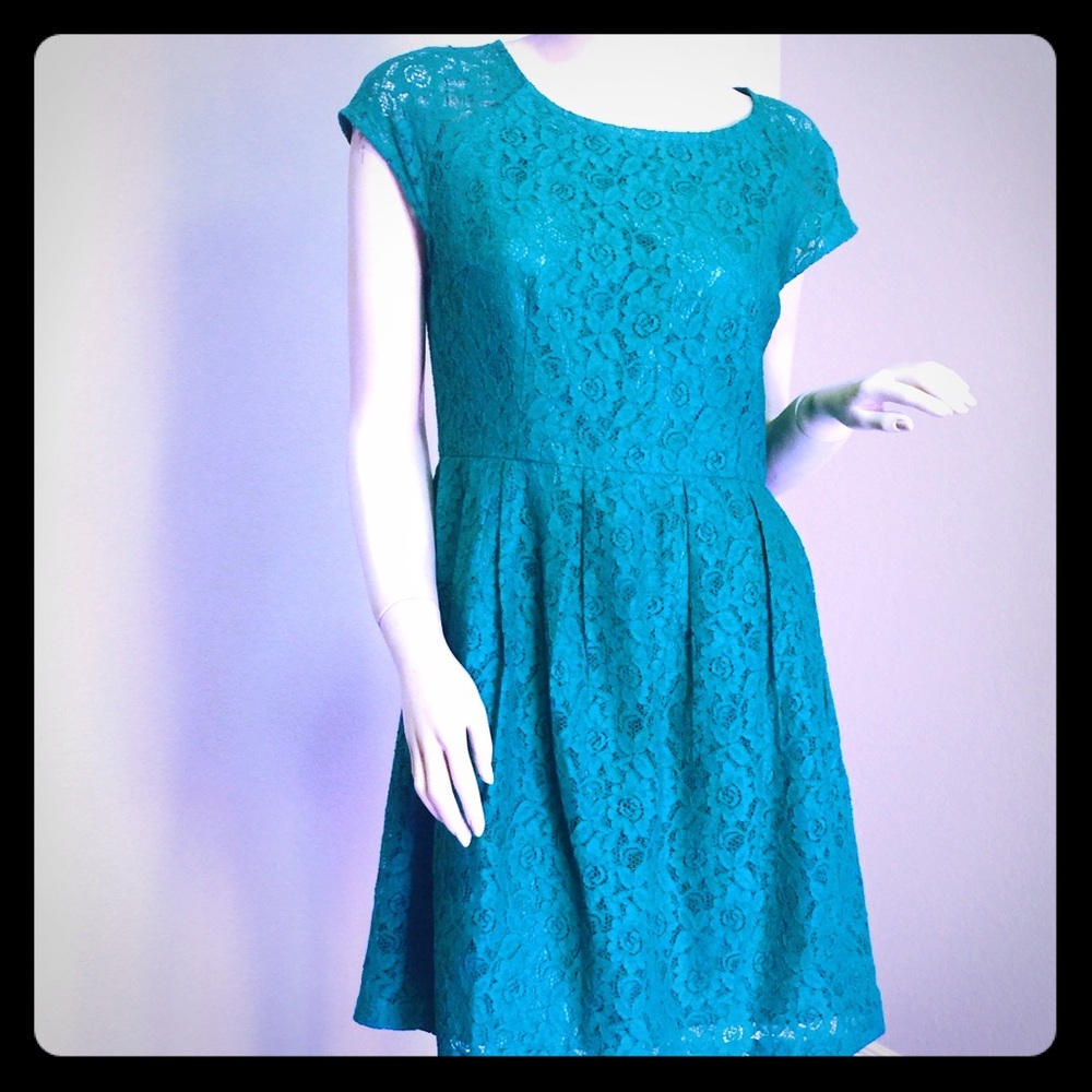 Forever 21 green dress