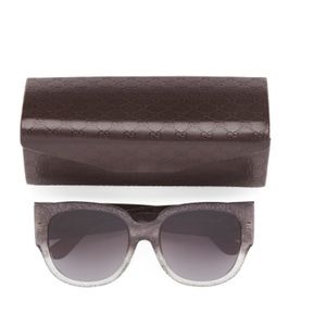 Authentic Gucci glitter sunglasses