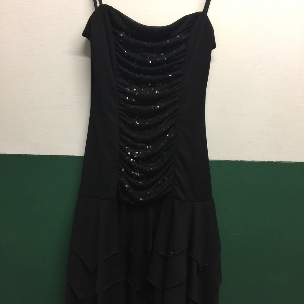 Rampage strapless dress with sequins size S