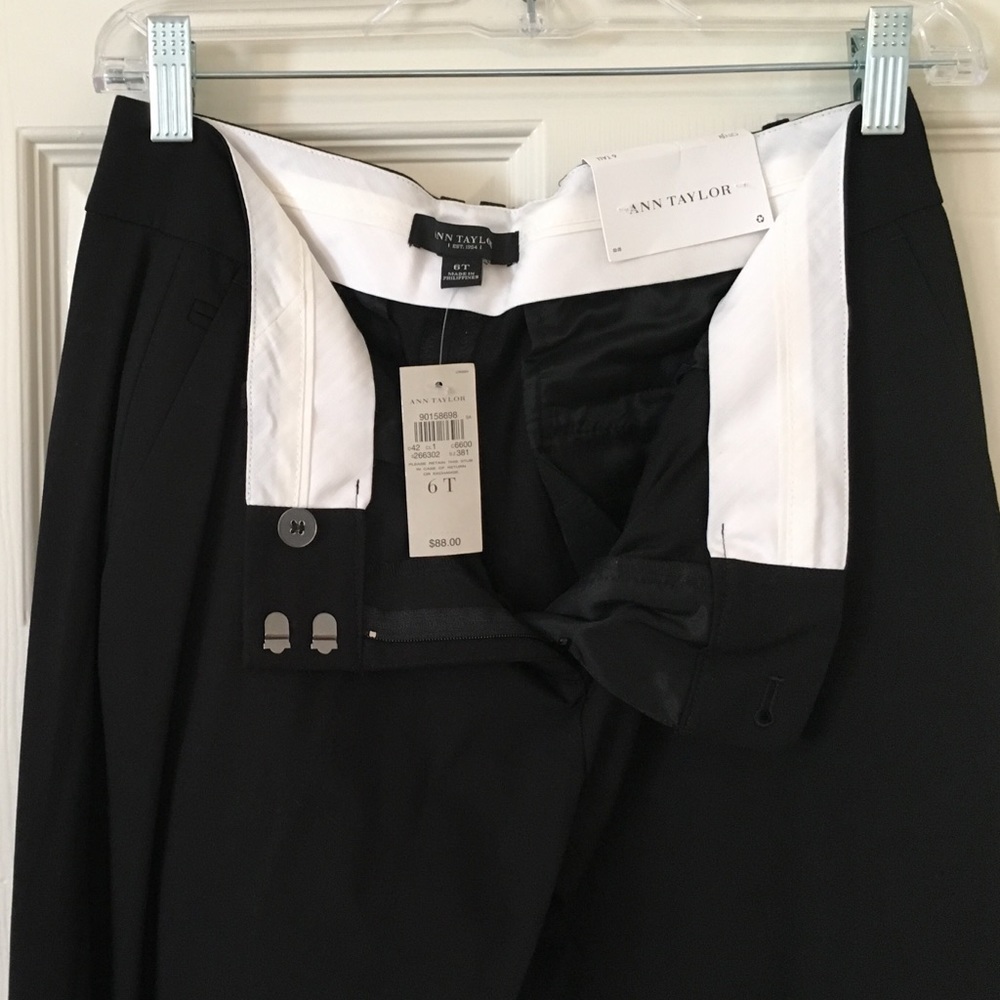 Ann Taylor City Fit Black Pants ✨NWT✨