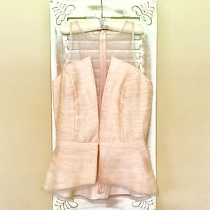 Pleated silk-chiffon top