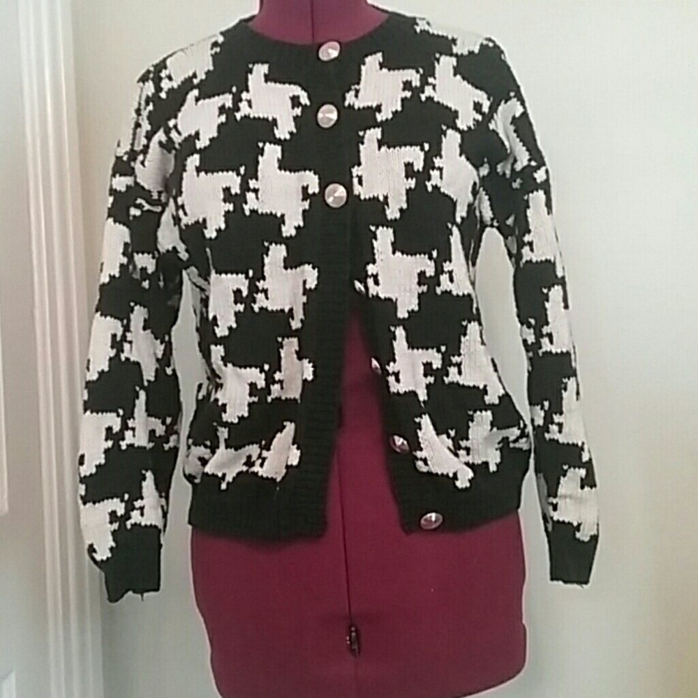 Black and white dress jacket