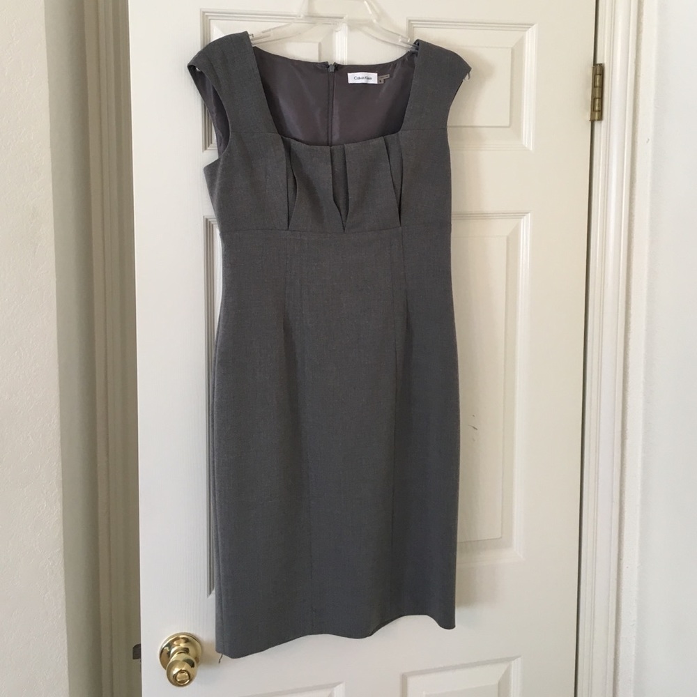 Calvin Klein Gray Dress