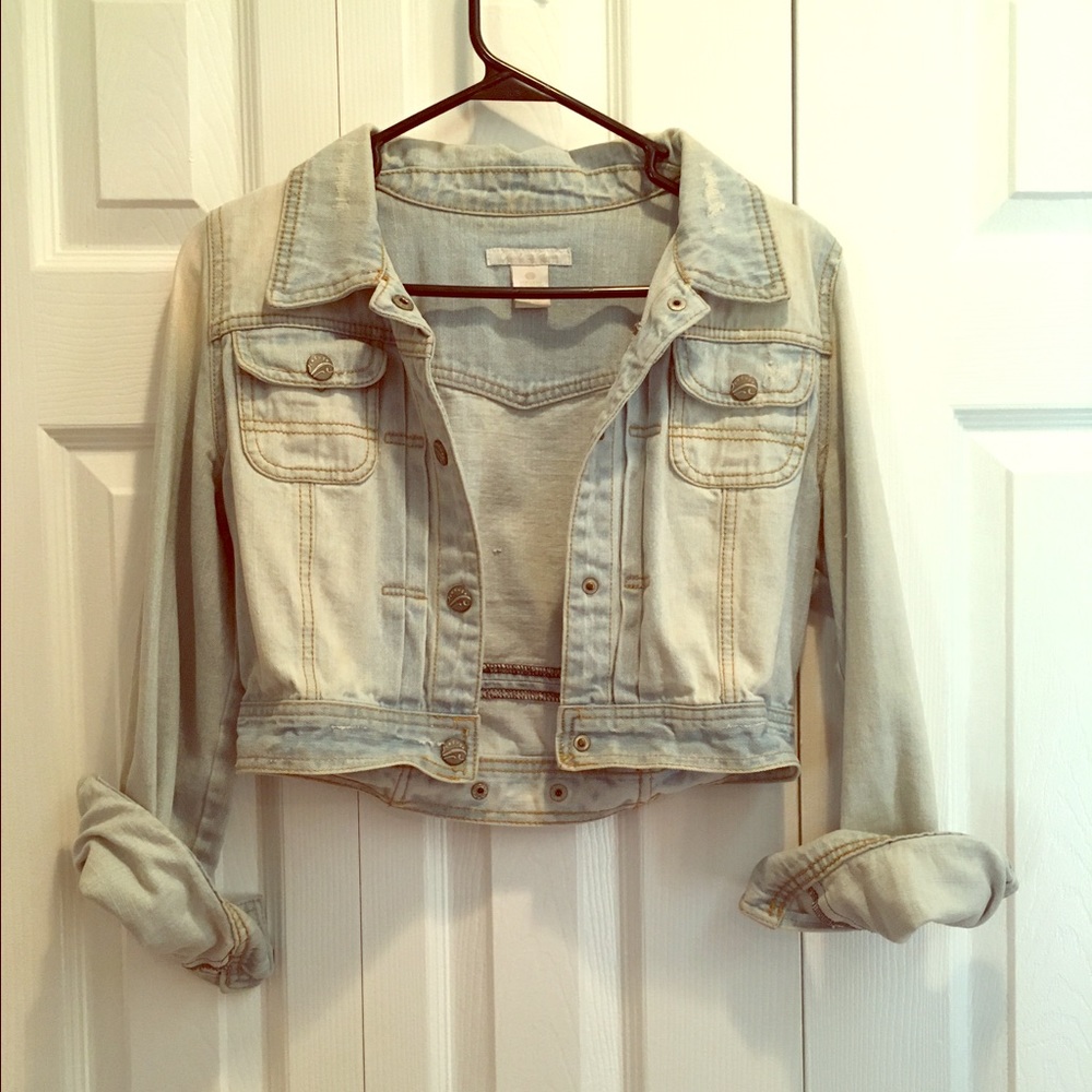 Cropped Jean jacket