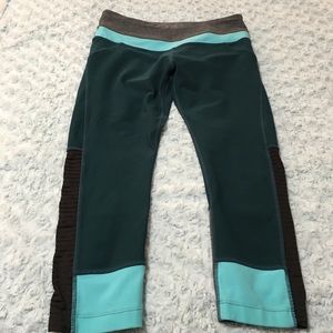 Teal workout pants