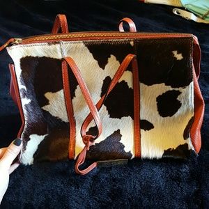INNUE Leather and Cowhide Purse