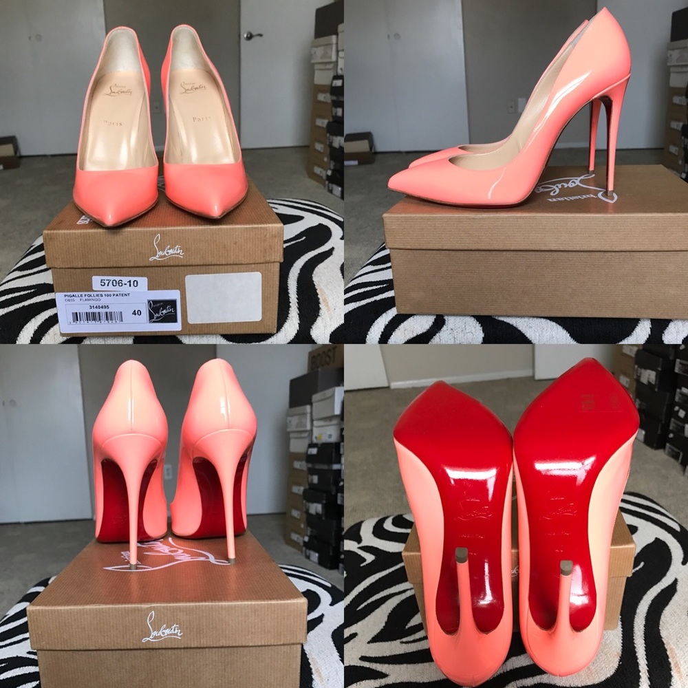 *SOLD*  authentic pigalle follies 100 patent