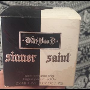 Kat von D sinner and saint solid perfume ring