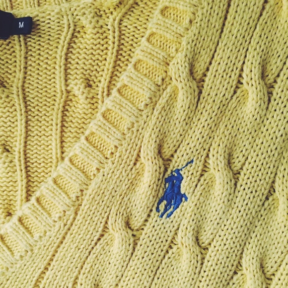 Ralph Lauren Sport V Neck Sweater - Picture 2 of 4