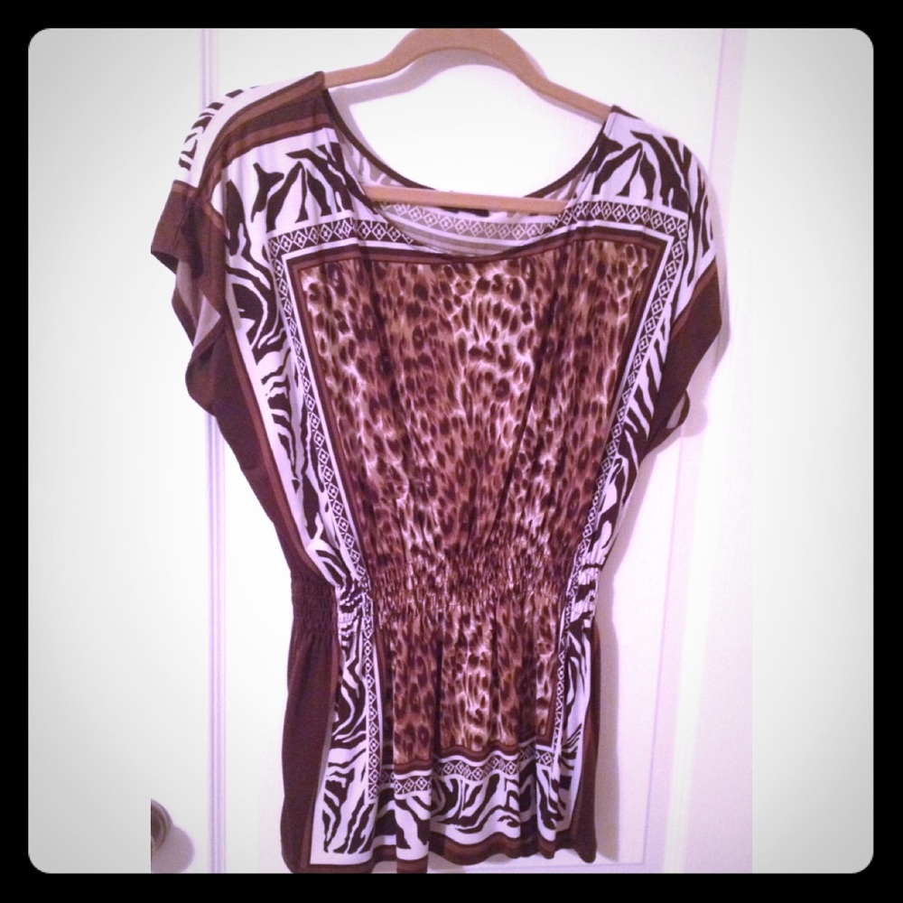 Cheetah Print Top